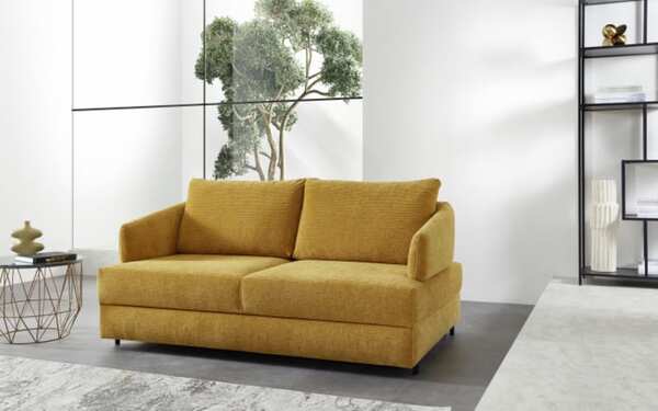 Bild 1 von RUF Betten - Schlafsofa Emilia, gelb, 160 x 200 cm