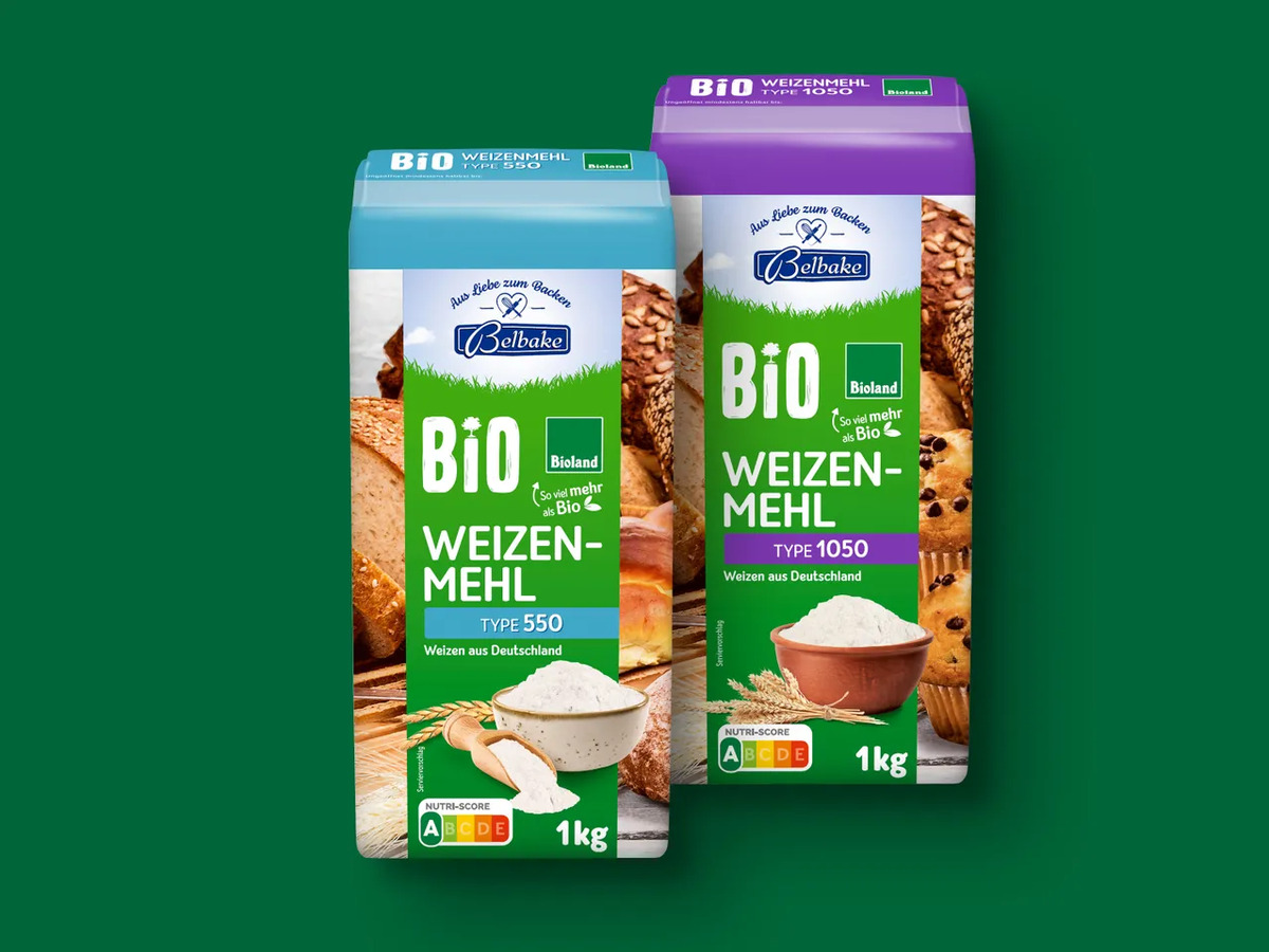 Bild 1 von Bioland Weizenmehl, 
         1 kg