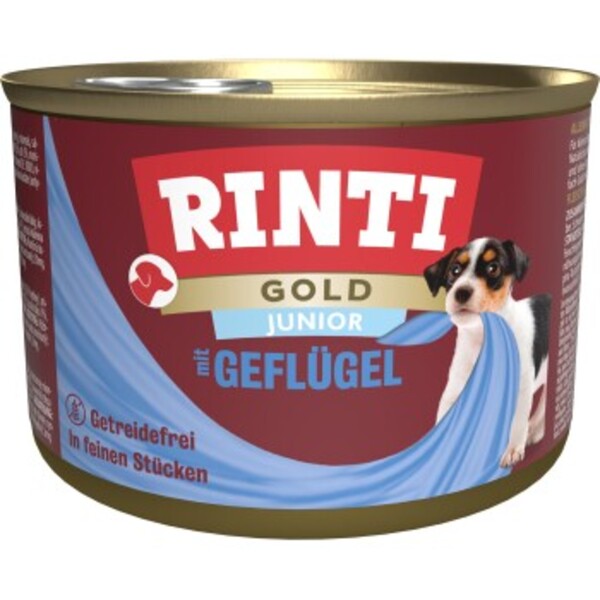 Bild 1 von RINTI Gold Junior Geflügel 12x185 g