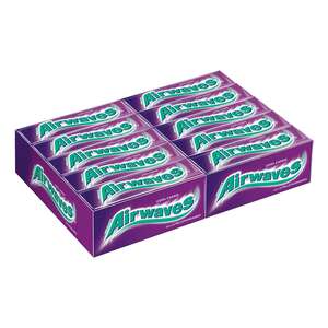 Wrigley's Airwaves Kaugummi Cool Cassis zuckerfrei 12 Stück, 30er Pack