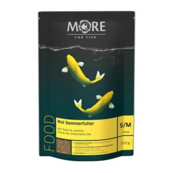 Bild 1 von MORE FOR FISH Koi Sommerfutter 2mm 500 g