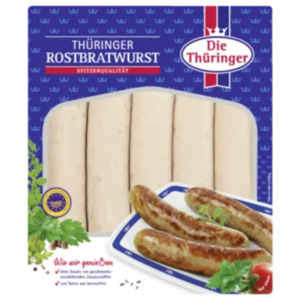 Die Thüringer
Rostbratwurst