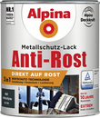 Bild 1 von Alpina Metallschutz-Lack Anti-Rost 750 ml anthrazit matt