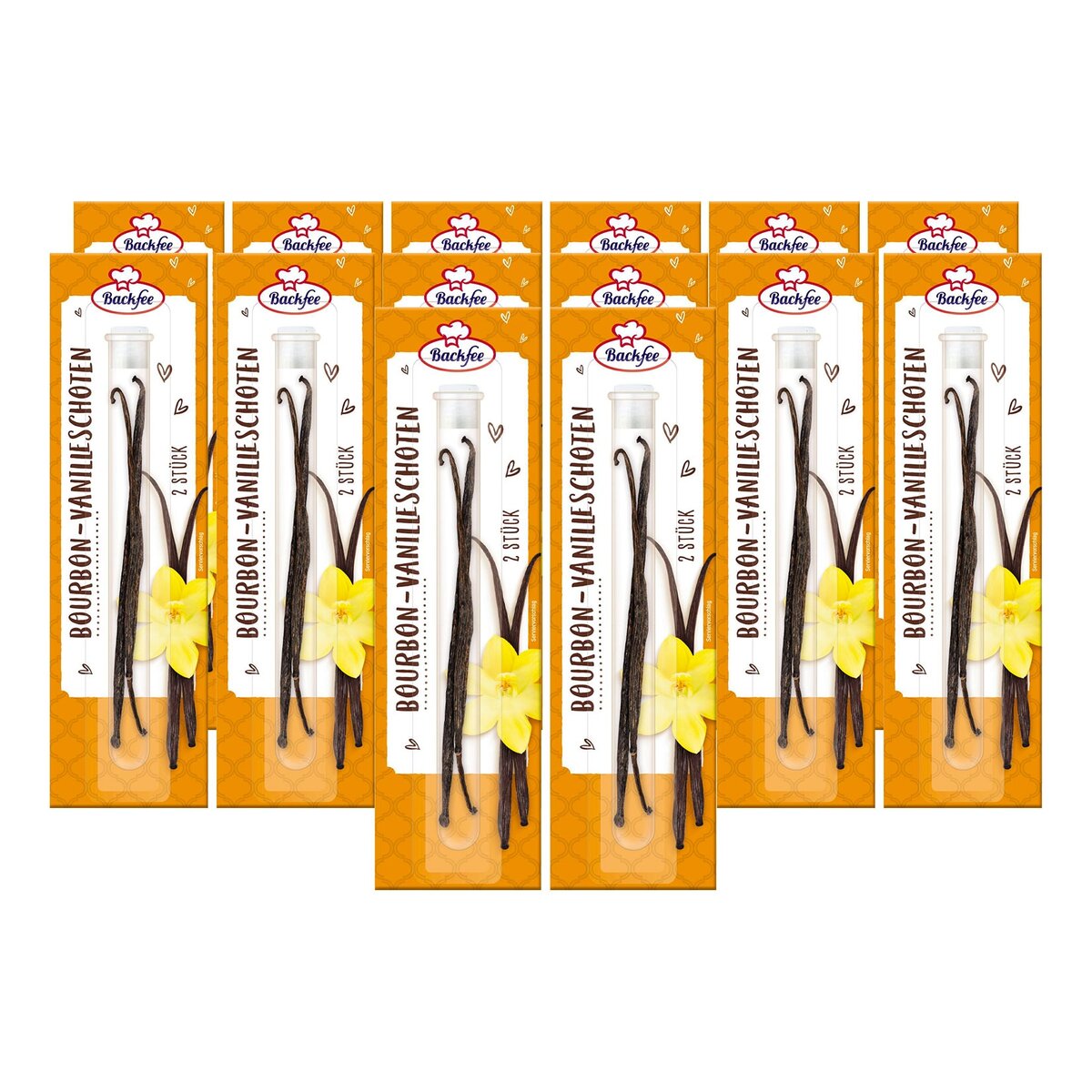 Bild 1 von Backfee Bourbon Vanilleschoten 2 Stück, 14er Pack