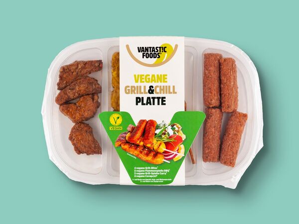 Bild 1 von Vantastic Foods Vegane Grill & Chill Platte, 
         340 g