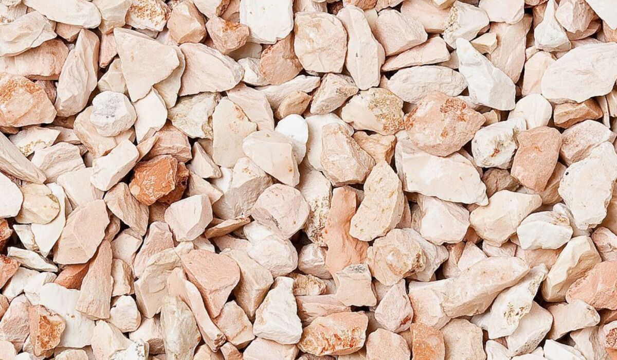 Bild 1 von Splitt Rosa Corallo 7 - 15 mm rose 25 kg