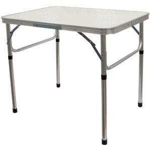 B-Ware Campingtisch Aluminium klapp- und höhenverstellbar 75 x 55 x 60 cm