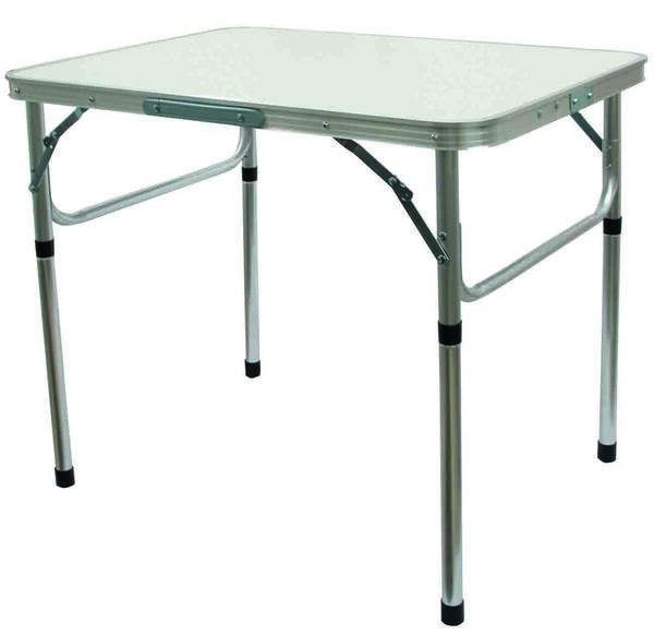 Bild 1 von B-Ware Campingtisch Aluminium klapp- und höhenverstellbar 75 x 55 x 60 cm