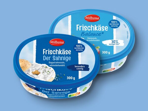 Bild 1 von Milbona Frischkäse, 
         300 g