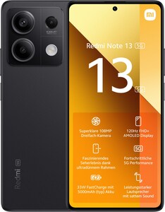 Redmi Note 13 5G (8GB+256GB) Smartphone graphite black