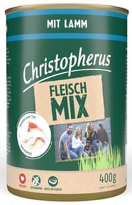 Christopherus Hundefutter Fleisch-Mix Lamm 400 g