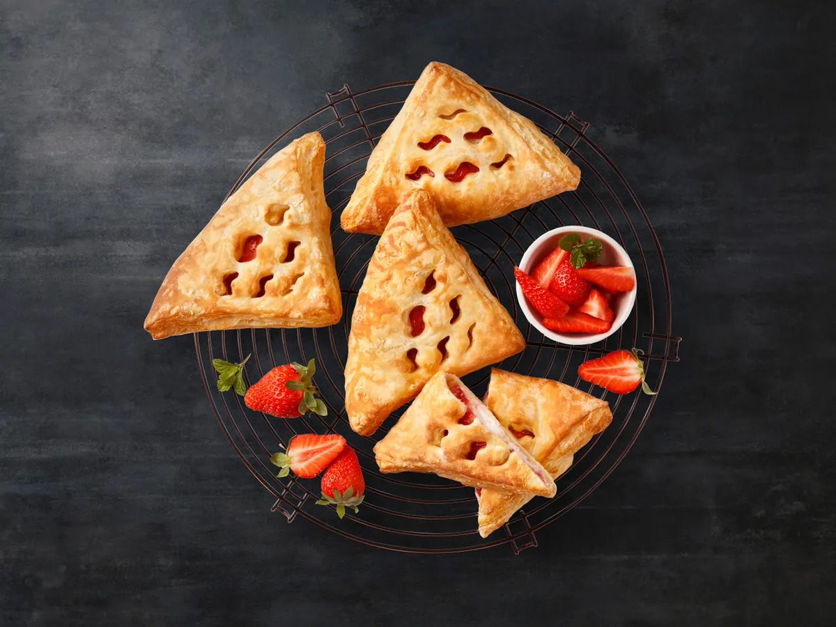 Bild 1 von Erdbeer-Topfen-Ecke, 
         Stück