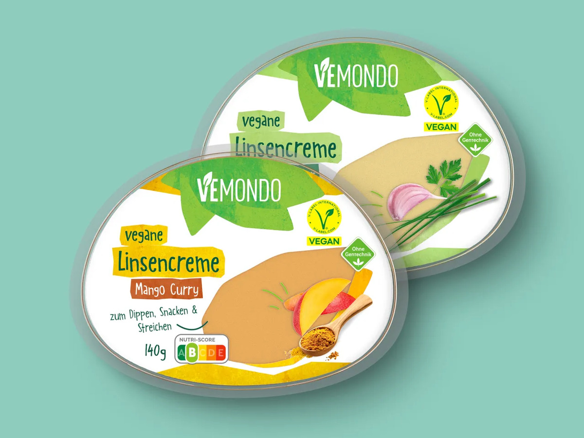 Bild 1 von Vemondo Vegane Linsencreme, 
         140 g