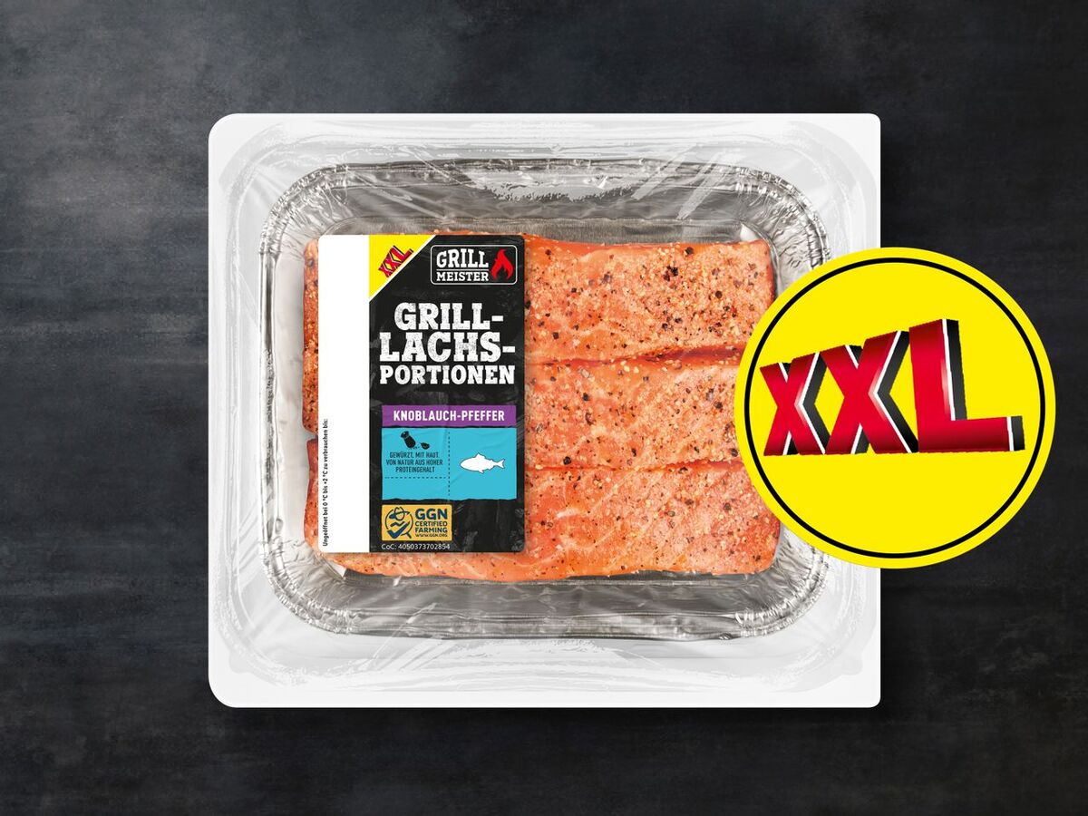 Bild 1 von Grillmeister Grill-Lachs XXL, 
         375 g