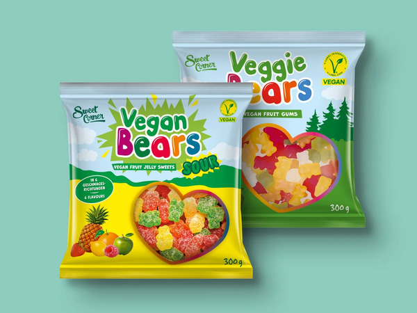 Bild 1 von Sweet Corner Vegane Happy Bears, 
         300 g