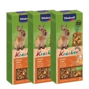 Vitakraft Kräcker Zwergkaninchen 3x2er