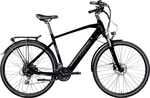 Zündapp E-Bike Trekking Z810 700c Herren 28 Zoll RH 52cm 24-Gang 417 Wh schwarz grau