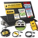 Bild 1 von Balkonkraftwerk 830W / 600W Solaranlage mit Garten Halterung Steckerfertig WIFI Komplettset Photovoltaik Anlage 600W/800W