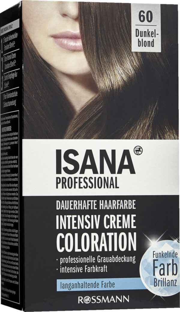 Bild 1 von ISANA PROFESSIONAL Intensiv Creme Coloration 60 Dunkelblond