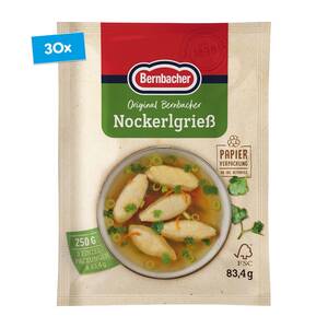 Bernbacher Nockerlgrieß 250 g, 30er Pack