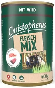 Christopherus Hundefutter Fleisch-Mix Wild 400 g