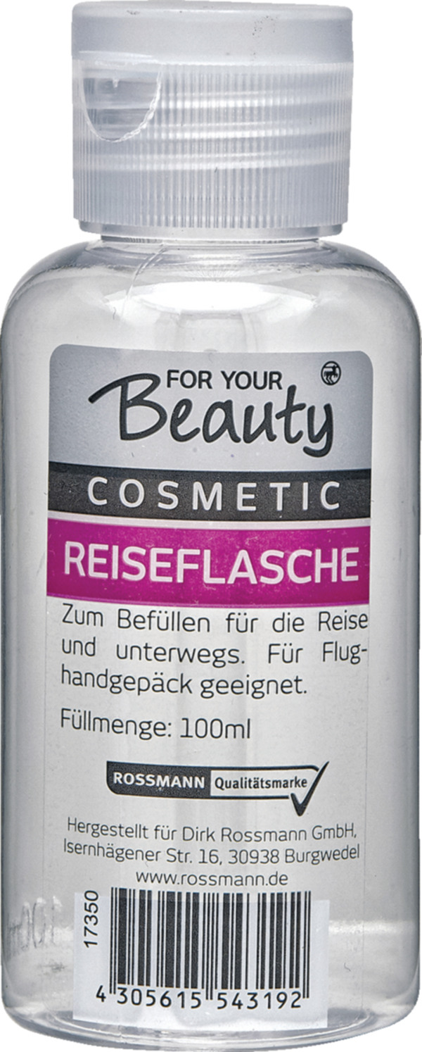 Bild 4 von FOR YOUR Beauty FOR YOUR BEAUTY REISE-FLASCHE 100 ML