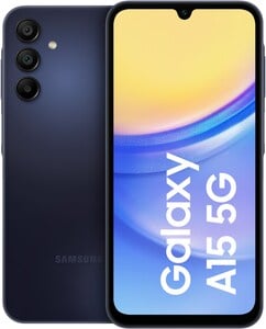 Galaxy A15 5G EU Smartphone blauschwarz