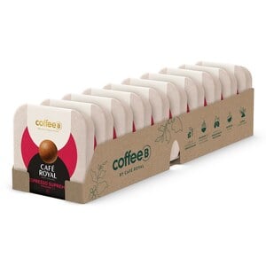 CoffeeB by Café Royal Espresso Supremo 9 Coffee Balls 56g, 10er Pack