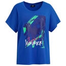 Bild 1 von Damen T-Shirt mit Print BLAU