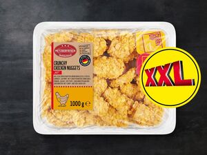 Metzgerfrisch Crunchy Chicken Nuggets „Hot“ XXL, 
         1 kg