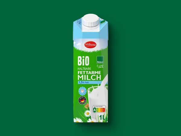 Bild 1 von Bioland Haltbare Milch, 
         1 l