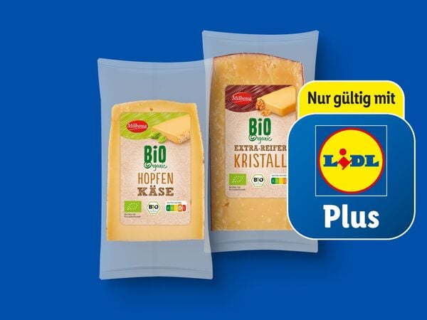 Bild 1 von Milbona Bio Hartkäse Spezialitäten, 
         297,5/225 g