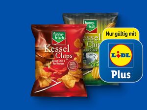 funny-frisch Kessel Chips, 
         120 g