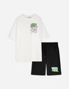 Bild 1 von Kinder Set aus T-Shirt und Shorts - SpongeBob