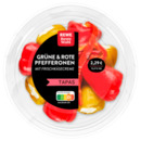 Bild 1 von REWE Beste Wahl Grüne & Rote Pfefferonen 150g