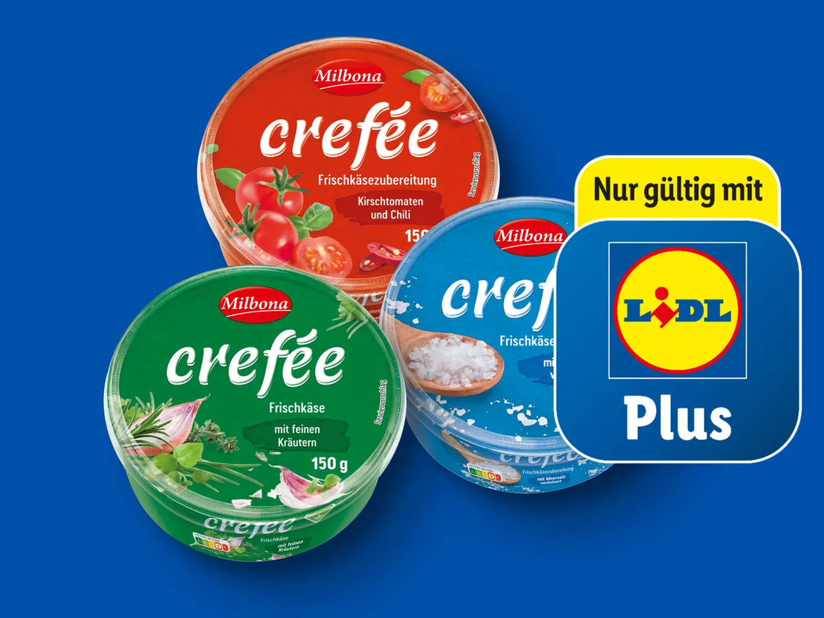 Bild 1 von Milbona Crefée Frischkäse, 
         150 g