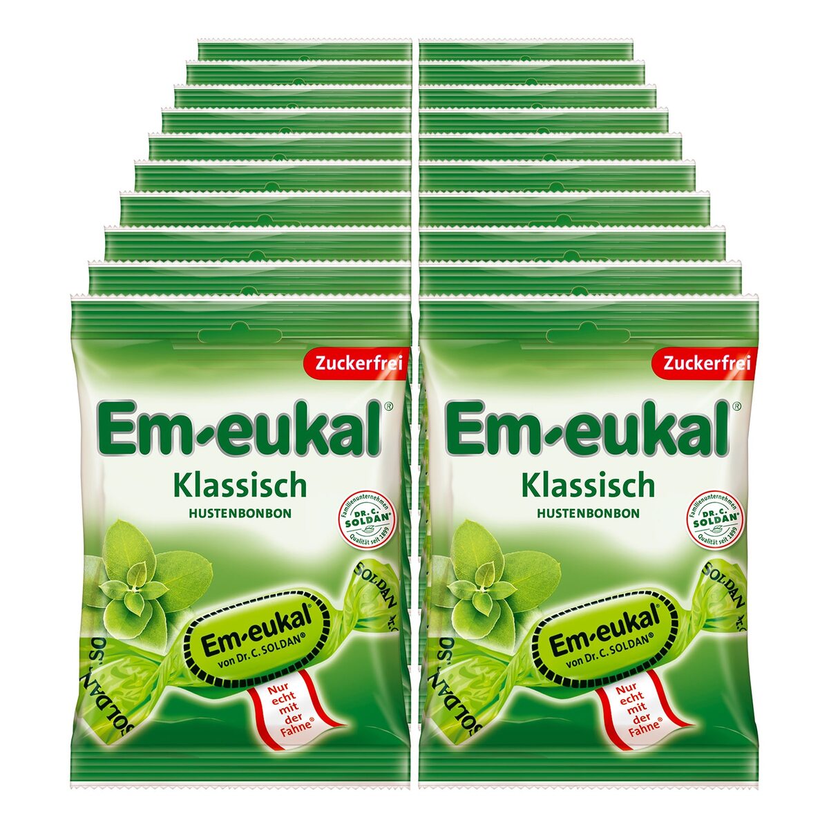 Bild 1 von Em-eukal Klassisch zuckerfrei 75 g, 20er Pack