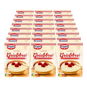 Dr. Oetker Grießbrei nach klassischer Art 92 g, 24er Pack