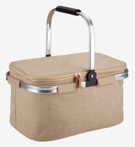 Picknick-Kühltasche MYRA 25 L natur