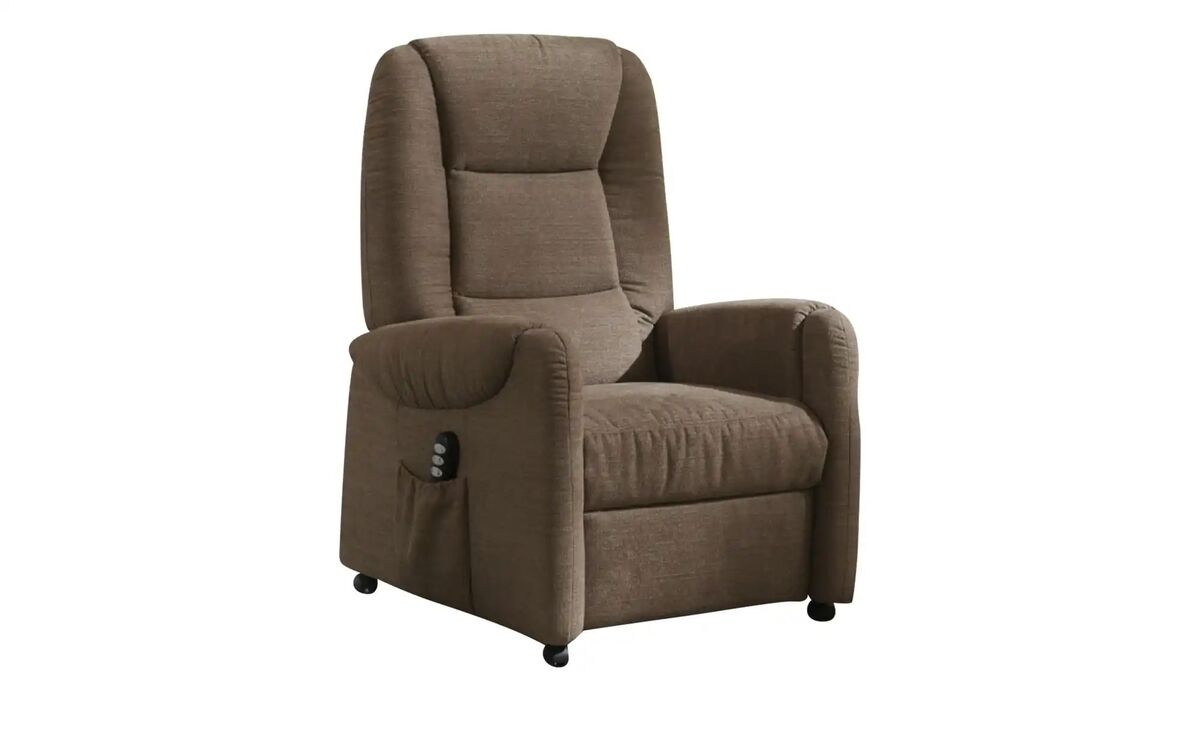 Bild 1 von Fernsehsessel  Francis S ¦ braun ¦ Maße (cm): B: 78 H: 105 T: 78 Sessel > Fernsehsessel - Sconto