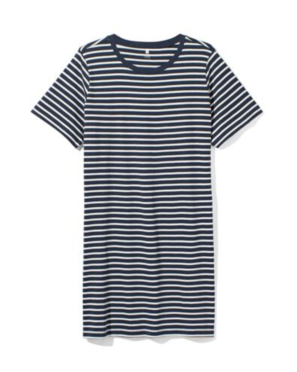 Bild 1 von Damen-Nachthemd, Baumwolle dunkelblau