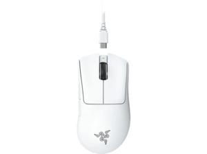 RAZER DeathAdder V3 Pro Gaming Maus, Weiß, Weiß