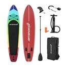 Bild 1 von ArtSport Stand Up Paddle Board Retro Love – Aufblasbares SUP Board Set bis 150 kg - Rot-Bunt