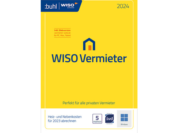 Bild 1 von WISO VERMIETER 2024 - [PC]