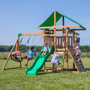 Bild 1 von Backyard Discovery Spielturm Grayson braun B/H/T: ca. 380x300x410 cm