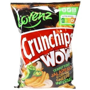 Lorenz Crunchips WOW Jalapeno & Cream Cheese