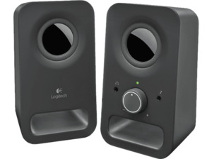 LOGITECH Z150 PC-Lautsprecher, Schwarz