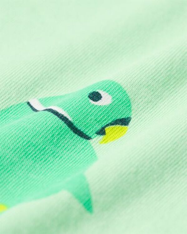 Bild 2 von Kinder-Kurzpyjama, Baumwolle/Elasthan, Vögel grün