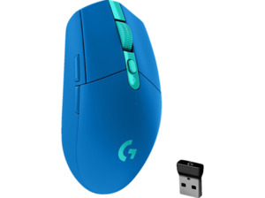 LOGITECH G305 LIGHTSPEED Gaming Maus, Blau, Blau