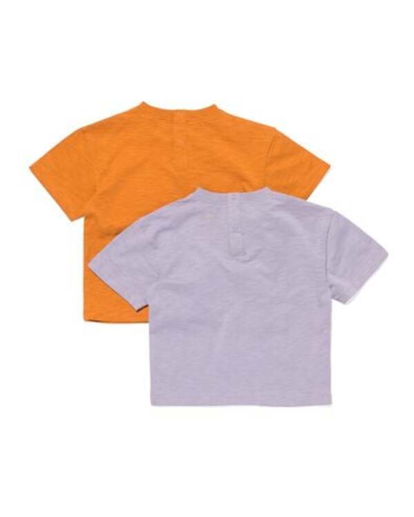 Bild 2 von 2er-Pack Baby-T-Shirts violett